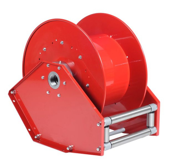 Ebinger Schlauchaufroller ASR 100, Kapazität 10m - 50mm ID/ 15m - 40mm ID Schlauch, Edelstahl, 2.602.100