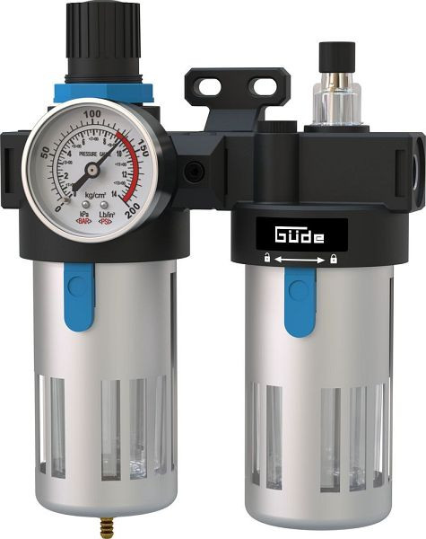 Güde Wartungseinheit 1/4, maximaler Arbeitsdruck: 10 bar, 41093, 4015671341440