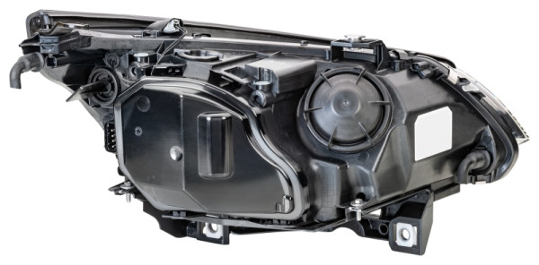 HELLA Halogen/Bi-Xenon-Hauptscheinwerfer, für u.a. BMW 5 (E60), schwarz, CCC/ECE, für Rechtsverkehr, links, 1EL 160 295-001
