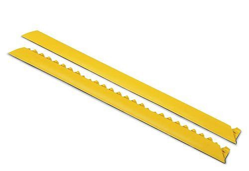 DENIOS Kantenleiste für Anti-Ermüdungsmatte CS 9.9, gelb, 162186