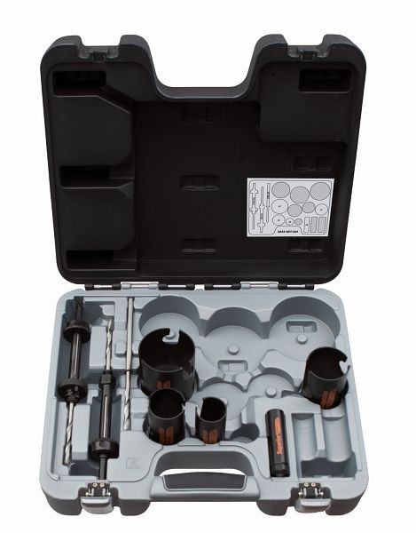 Bahco Superior™ Lochsägen-Satz, 8-teilig, 3833-SET-205, 7314150330874