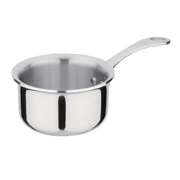 Vogue Tri Wall Mini-Stieltopf 330ml, langlebige, robuste Konstruktion mit 2,7 mm Stärke, GG025