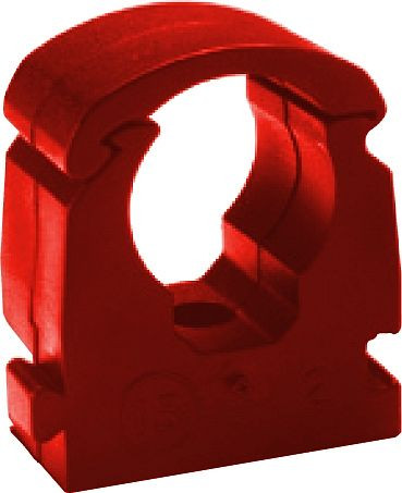 AEROTEC Rohrklemme Außendurchmesser 28 mm rot, 2012057JG