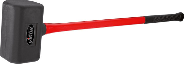 VIGOR Gummihammer 5 kg, Länge: 900 mm, V2234, 4047728022347