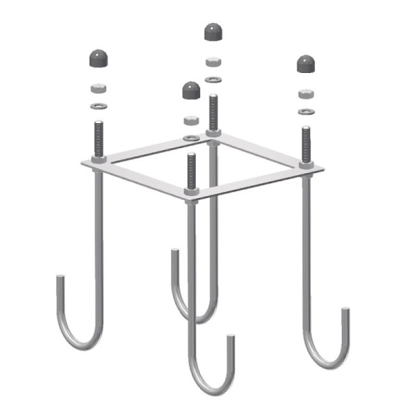 Stein HGS Bodenanker Hauptstütze für Modelle der Serie "Alpha" und Höhenbegrenzer, 34170