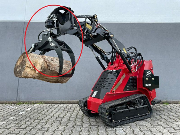PowerPac Holzgreifer / Stammgreifer für Multi-Lader Typ ML300 & ML350, ML5737