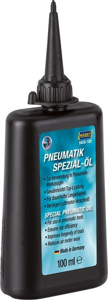 Hazet Pneumatik Spezial-Öl, Verpackungseinheit: 100 ml, 9400-100