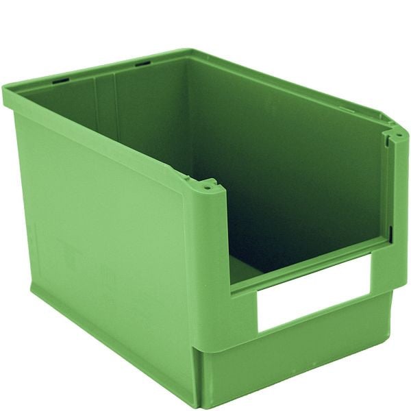 BITO Sichtlagerkasten SK Set /SK5033 500x313x300 grün, inklusive Etikett, 4 Stück, C0230-0028
