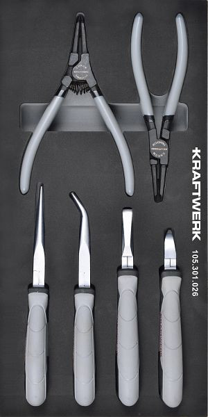 Kraftwerk BASIC LINE EVA Zangensatz 8-tlg. 20x40 Einlage, 105.301.026