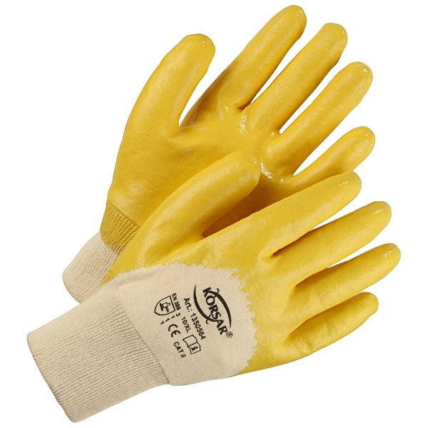 Korsar Nitrilhandschuh gelb in Größe 11, VE: 12 Paar, 1350564011