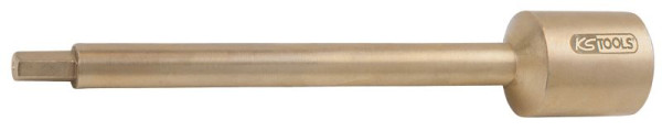 KS Tools BRONZEplus Bit-Stecknuss Innensechskant 1/2" lang 14x140 mm, 963.1321