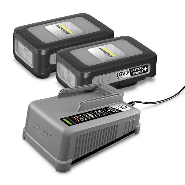 Kärcher Starter Kit Battery Power+ 18/30, Wandhalterung, 2.445-072.0