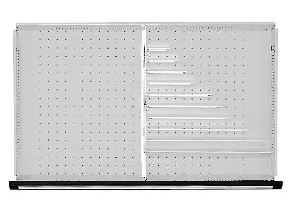 ANKE Werkbänke Trennleisten zur individuellen Schubladeneinteilung; Längsteiler Länge 540 mm; für Fronthöhe 180 - 360 mm, 902.503