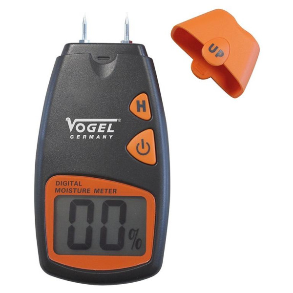 Vogel Germany Digital-Feuchtigkeits-Messgerät, 5 - 40%(Holz) x 1 %, 641006