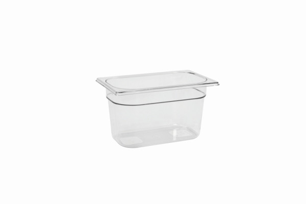 Schneider GN-Behälter Polycarbonat, GN1/4 265x162x150 mm, 3,7L, 530132
