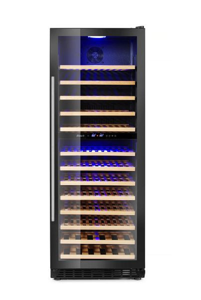 Arktic Weinkühler mit 2 Zonen, 232 L, 72 Weinflaschen, 237564