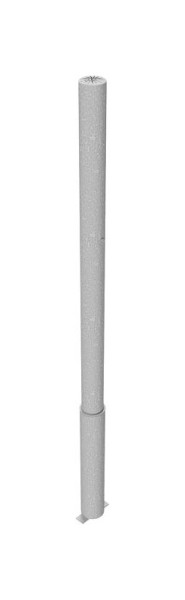 Schake Absperrpfosten Stahlrohr Ø 60 x 2,5 mm herausnehmbar mit Profilzylinderschloss, feuerverzinkt, ohne Öse, 460Z
