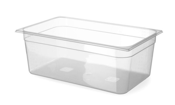 Hendi Gastronorm-Behälter 1/1, 28 L, PP (Polypropylen), LxBxH: 530x325x200 mm, Transparent, 880005