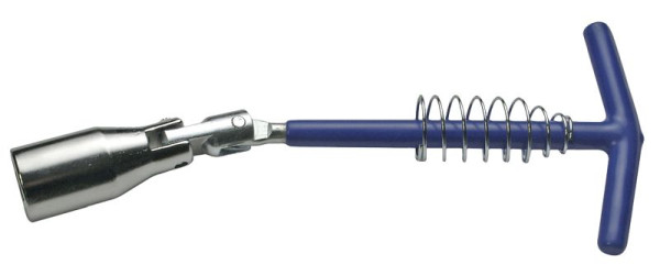SW-Stahl Zündkerzeneinsatz mit T-Griff und Gelenk, 16 und 21 mm, 03603L