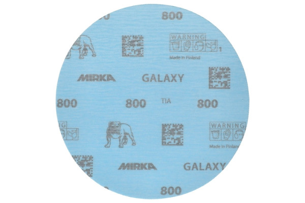 Mirka Schleifscheibe GALAXY 150mm Grip 800, VE: 50 Stück, FY62205081
