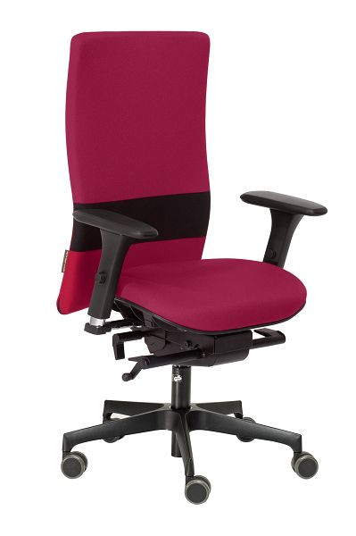 nexxtoffice Vita-Q Bürodrehstuhl mit 3D Armlehnen, Polyamid-Fußkreuz, Weiche Rollen, Calypso, V-Q5-MA-WR-K-N-Cal