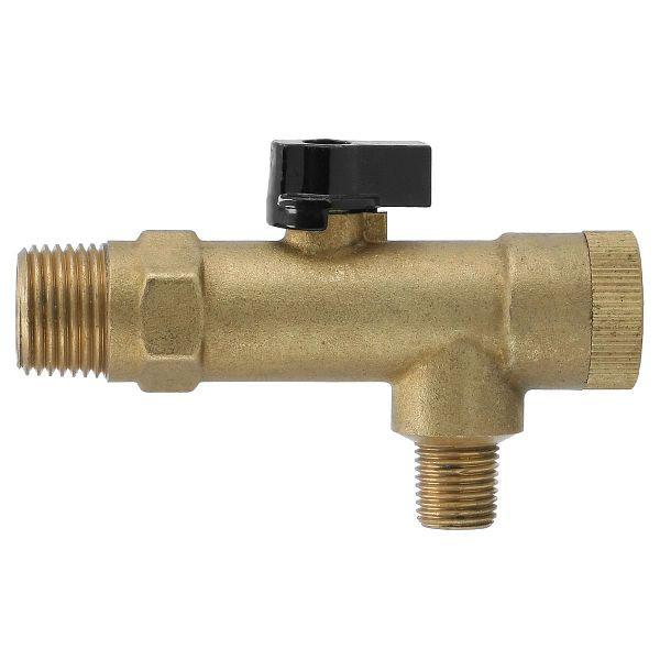 Airpress Kugelhahn + Filter 1/2" und 1/4", 36275, 8712418159486