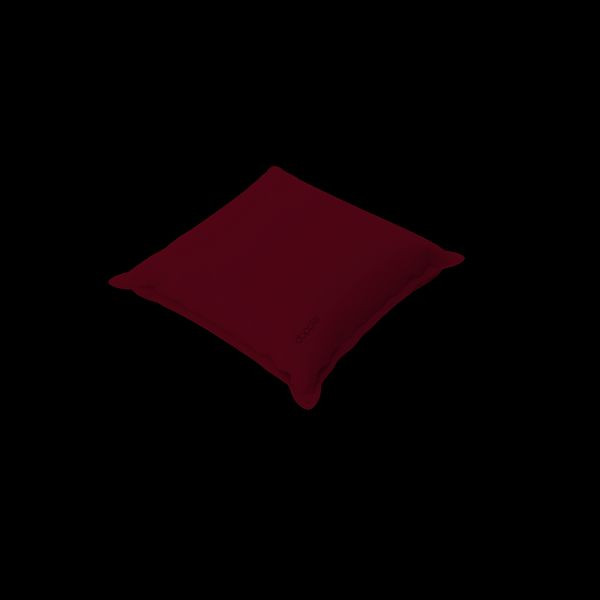 doppler Zierkissen CITY ca. 45x45xca. 14cm, mit Stehsaum und Hotelverschluss, bordeaux, uni, 5695244413