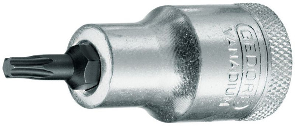GEDORE Schraubendrehereinsatz 1/2'' für Innen-TORX Schrauben, T20, 6152930