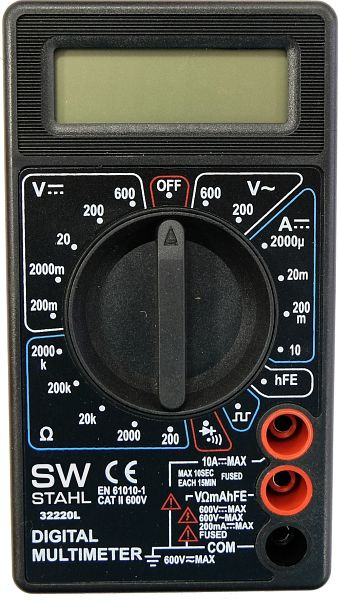 SW-Stahl Digital-Multimeter, 600 V, 32220L, 4033592034180