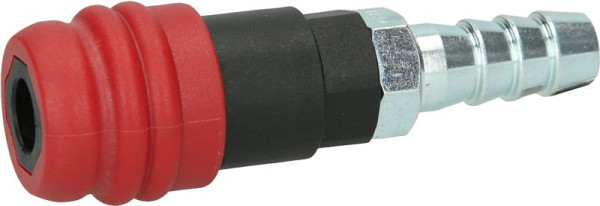 KS Tools 2 Stufen-Druckluft-Sicherheitskupplung mit Schlauchtülle, 14,5mm, 999.9098