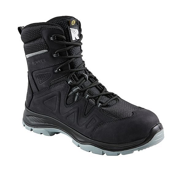 RUNNEX S3S-Winter-ESD-Sicherheitsschnürstiefel SpecialStar, Farbe: schwarz/grau, Größe: 39, VE: 1 Paar, 5331-39