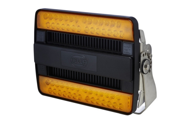 HELLA LED-Arbeitsscheinwerfer, HypaLUME, 220V, 19000lm, Anbau, schwenkbarer Montagebügel, weitreichende Ausleuchtung, 2000mm, 1GJ 958 334-121