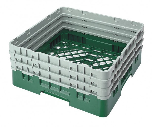 Cambro Spülkorb Basiskorb Camrack® mit 3 Extender, Farbe: Flaschengrün, BR712119