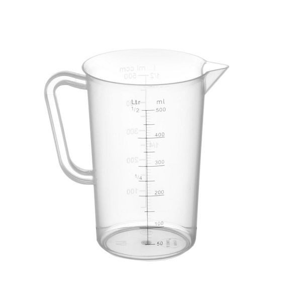 Hendi Messbecher, Polyproylen, 0,5 L, ØxH: 90x140 mm, 567104