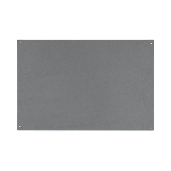 Bi-Office Rahmenlose Filztafel Grau 120x90cm, FB1442397
