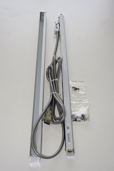 ELMAG Glasmeßstab Modell KA 500/570 für digitale Positionsanzeige SINOIP53 Verfahrweg 570mm, Einbaulänge 682mm, 88831