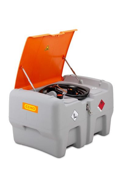Cemo DT-Mobil Easy 440 Liter mit CAS Akku 4 Ah und Klappdeckel, 11603