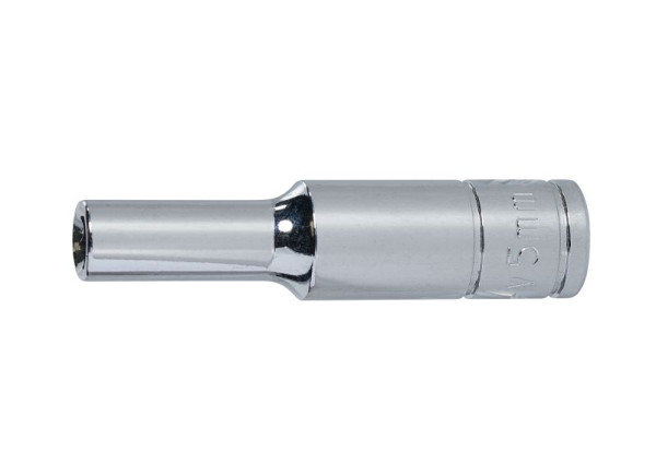 SW-Stahl Steckschlüsseleinsatz, 1/4", 5 mm, tief, 05430-5,0