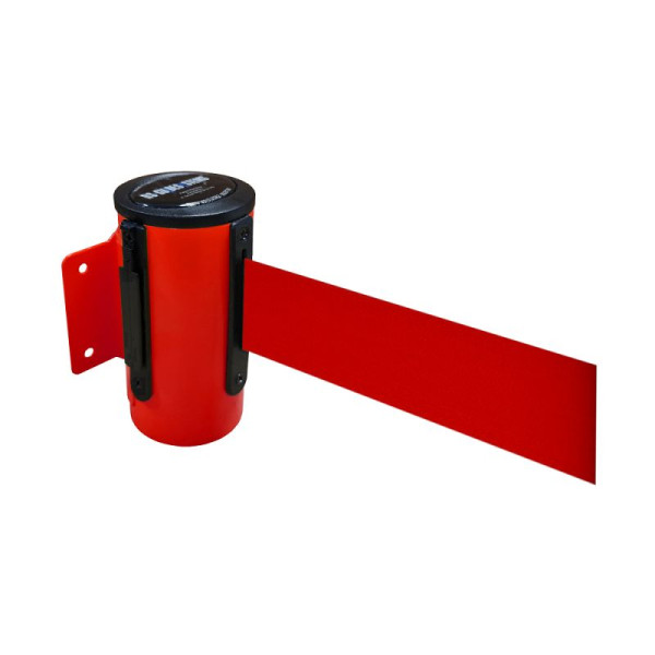 Stein HGS Wandgurtkassette -P-Line Future-, rot, rot, mit magnetischem Gurtendstück, 12850d-0104