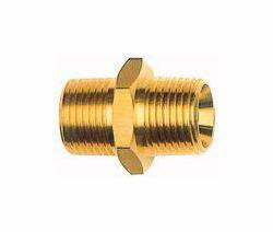 Riegler Doppelgewindenippel, konisch, nach ISO 7-1, 111191