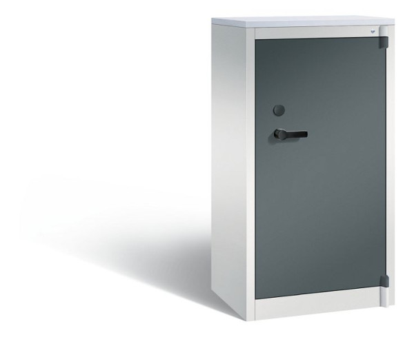 C+P Feuergeschützter Schrank Certos, H1226xB650xT500 mm, Grau/Anthrazit/DBS Hellgrau, 1160-000 S10523