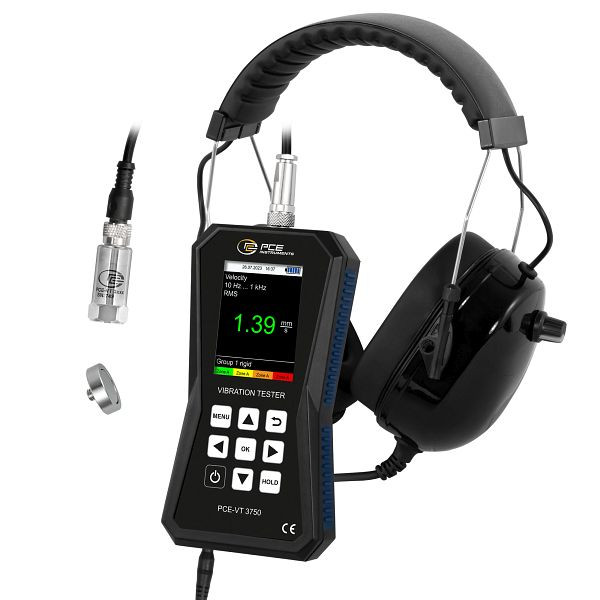 PCE Instruments Schwingungsmesser, Anzahl Messkanäle 1, PCE-VT 3750