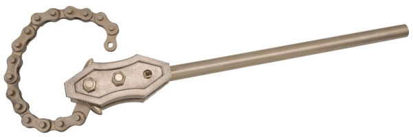 KS Tools BRONZEplus Kettenrohrzange, Durchmesser bis38mm, 963.1717