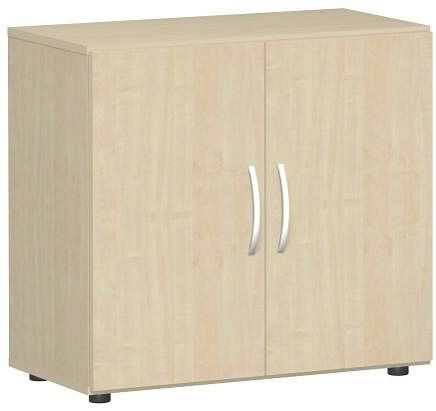 geramöbel Flügeltürenschrank mit Standfüßen, inkl. Türdämpfer, nicht abschließbar, 800x420x752, Ahorn/Ahorn, S-382100-AA