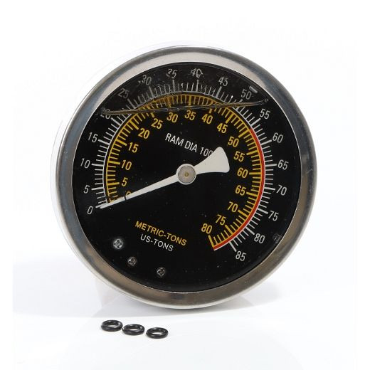 ELMAG Pressdruck-Manometer Nr. 58, für Werkstattpresse EP 50 SH, 9801942