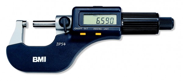BMI Digit. Bügelmessschraube, Messbereich 25 - 50 mm, 775025050