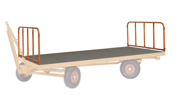 VARIOfit 2 Stahlrohrwände, passend für Ladefläche: 3.000 x 1.500 mm, zu-1065