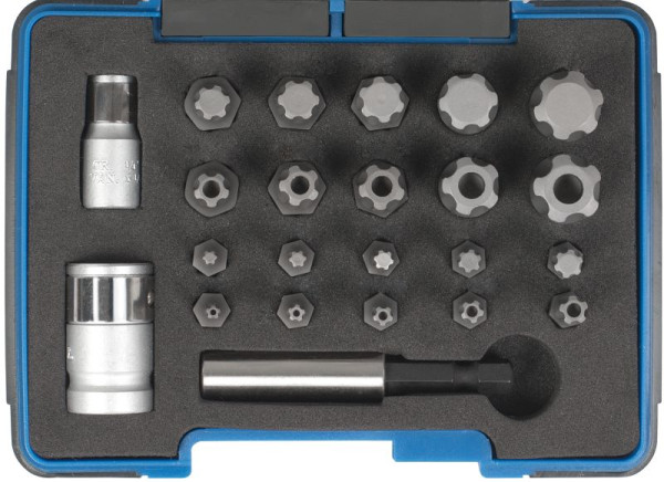 SW-Stahl Bitsortiment, 1/4"+3/8", 23-teilig, 04191L, 4033592081795