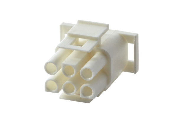 HELLA Steckgehäuse, 6-polig, Stecker: Rundstecker, 8JA 180 663-012