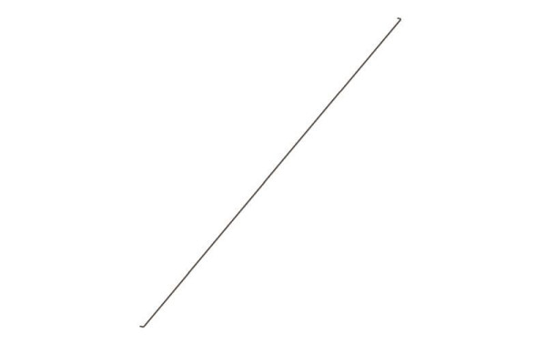 Meta Diagonalstab 1000, verzinkt, (1277) Achsmass 1006, 2001694